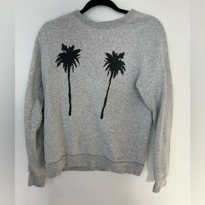 Boys + Arrows Palm Tree Sweatshirt RARE